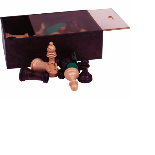 Figuras xadrez em plástico, Rei: 6 cm