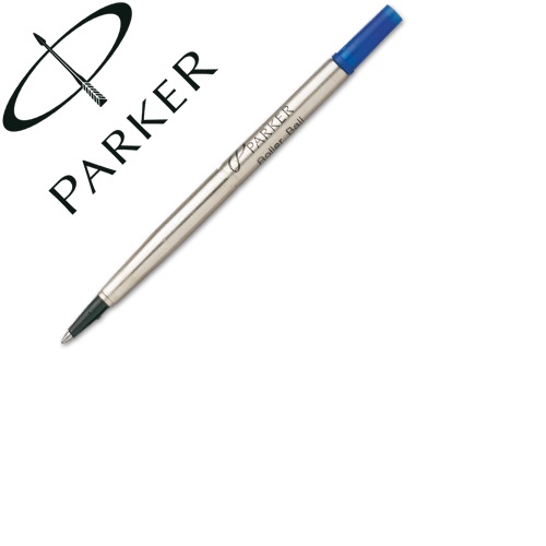 Recargas marcador roller Parker, 0,8 mm, Azul