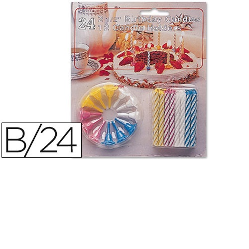 Velas aniversário