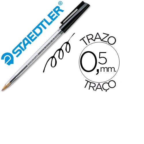 Esferográfica Stick, Preto