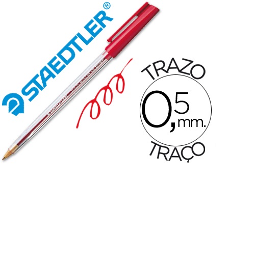 Esferográfica Stick, Vermelho