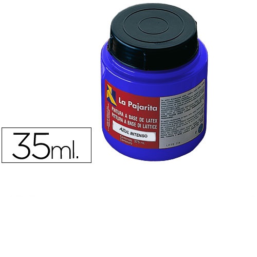Pintura látex, Azul intenso