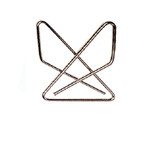 Clips borboleta niquelados