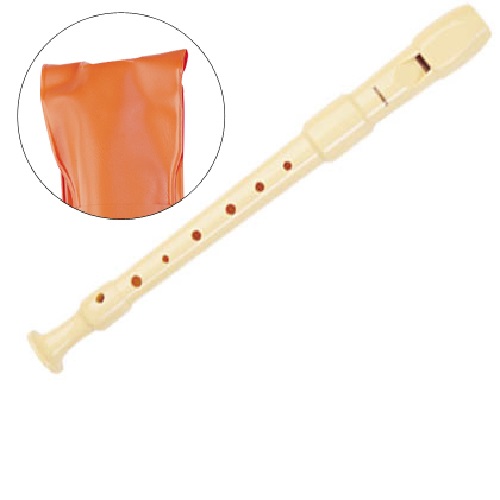 Flauta plástico