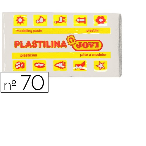 Plasticina pequena 50 gr. Branco