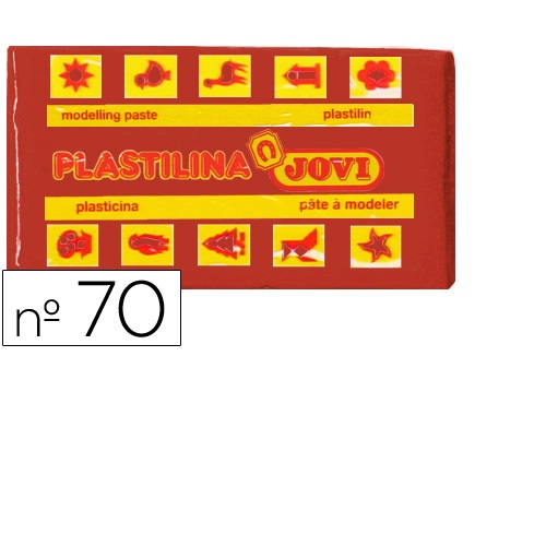 Plasticina pequena 50 gr. Castanho