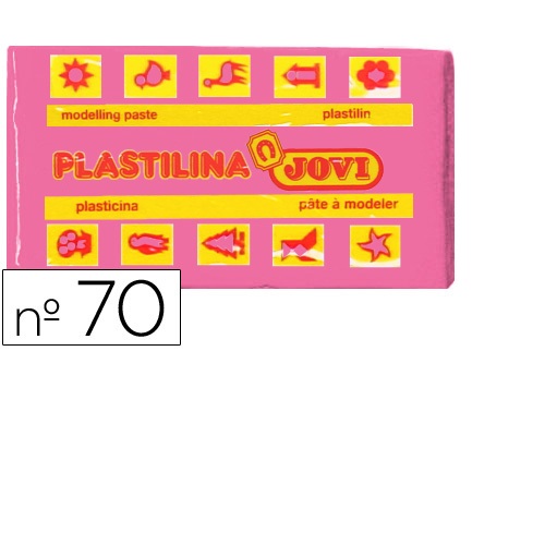 Plasticina pequena 50 gr. Rosa