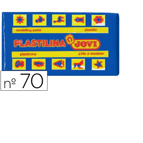 Plasticina pequena 50 gr. Azul escuro