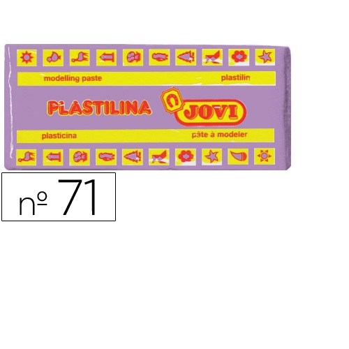 Plasticina média 150 gr. Lilás