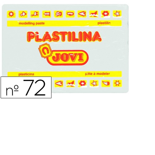 Plasticina grande 350 gr. Branco