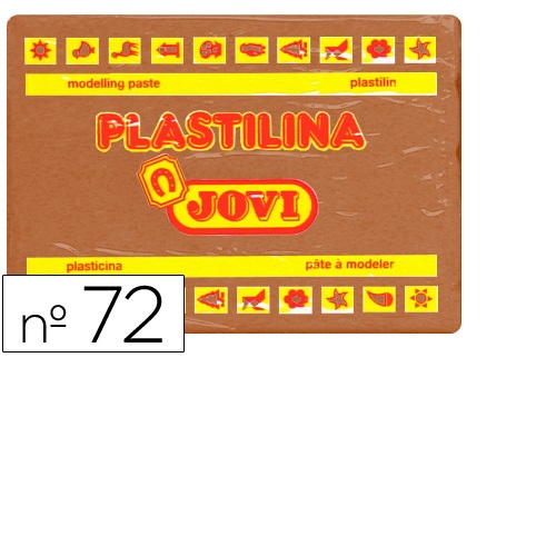 Plasticina grande 350 gr. Castanho
