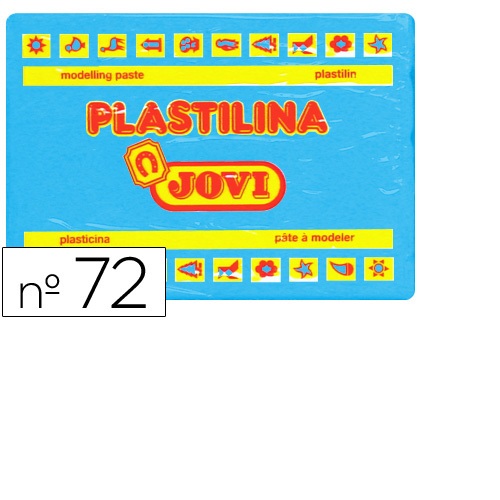 Plasticina grande 350 gr. Azul claro
