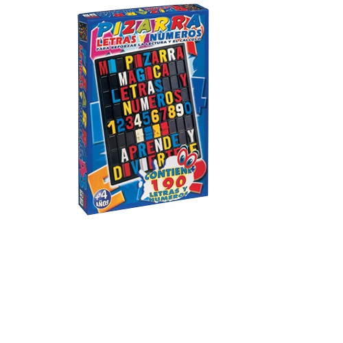 Quadro mágico números e letras