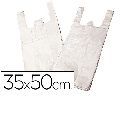 Sacos plásticos com 2 asas