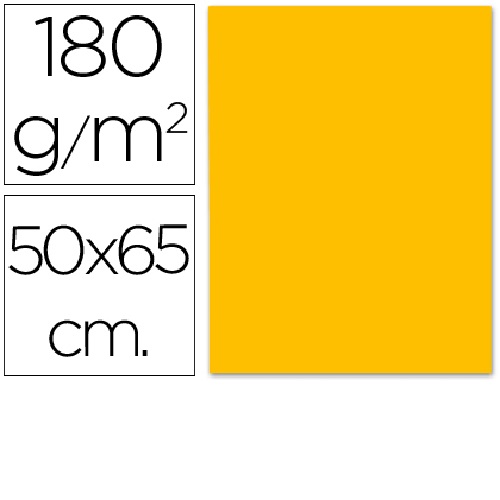 Cartolina 500 x 650 mm, Laranja forte