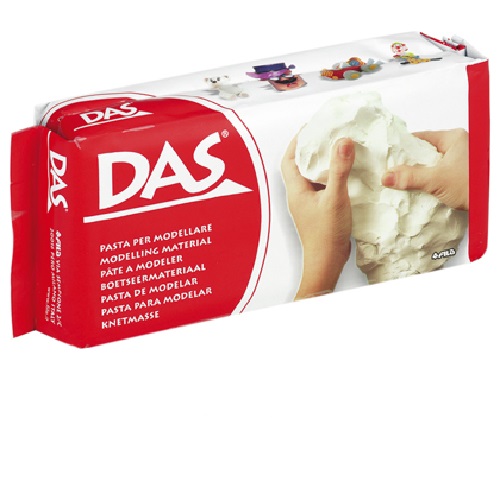 Pasta para modelar, Branco, 500 g