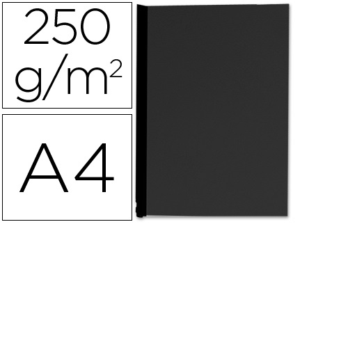 Capas de encadernação em cartão, Preto