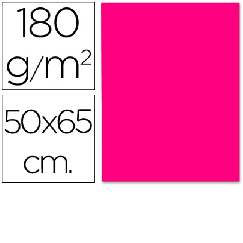 Cartolina 500 x 650 mm, Fucsia