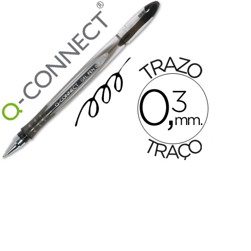 Esferográfica transparente, Preto
