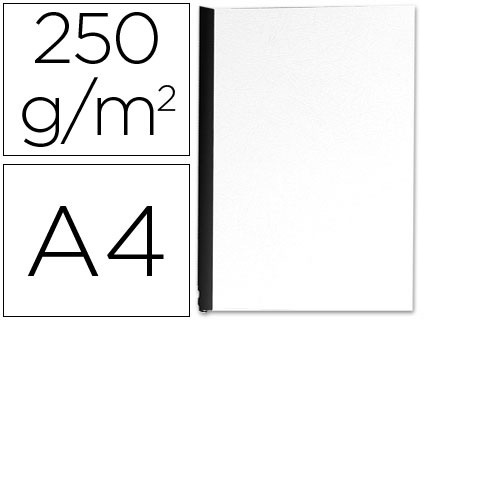 Capas de encadernação em cartão, Branco