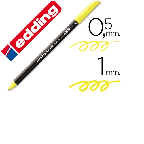 Marcador 1200, Néon amarelo