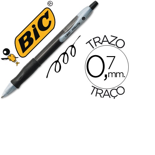 Esferográfica Velocity, Preto