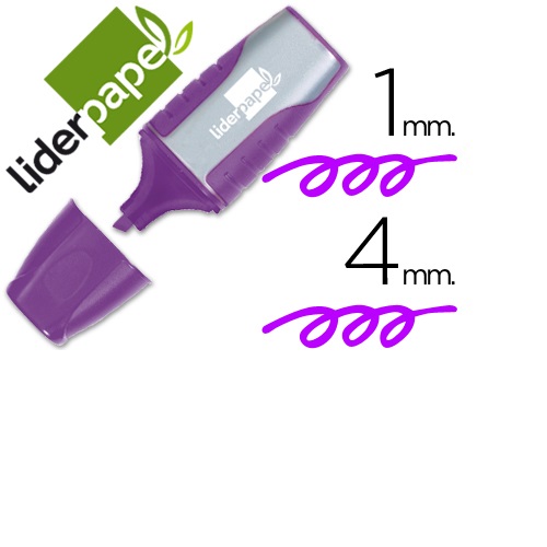 Marcador fluorescente mini, Violeta