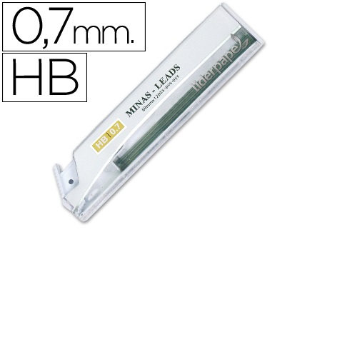 Minas para lapiseiras, 0,7 mm