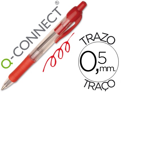 Esferográfica retrátil, Vermelho