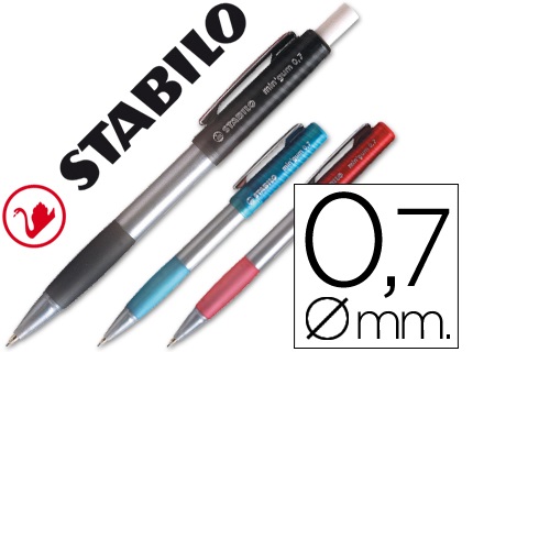 Lapiseiras Min’Gum 0,7 mm