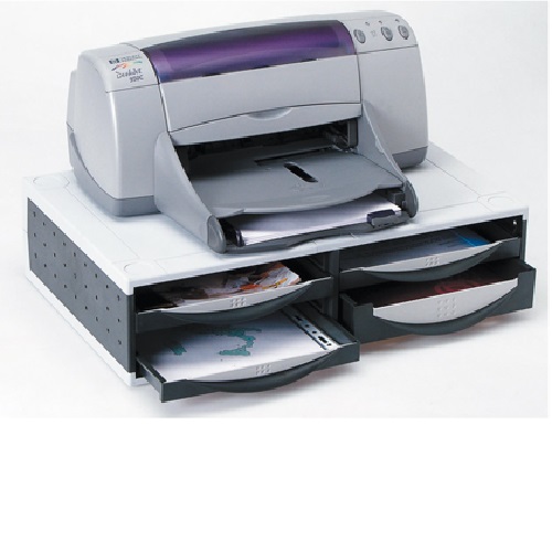 Suporte multiusos com 4 gavetas