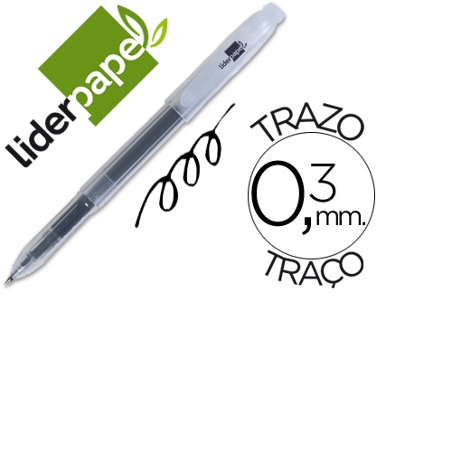 Esferográfica Super Gel, Preto