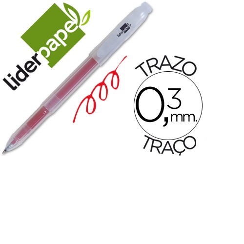 Esferográfica Super Gel, Vermelho