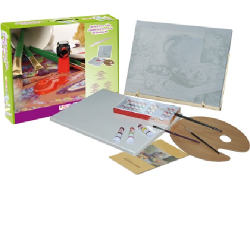 Conjunto de pintura a óleo