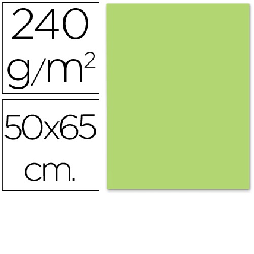 Cartolina 500 x 650 mm, Verde erva