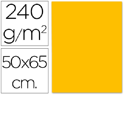 Cartolina 500 x 650 mm, Laranja