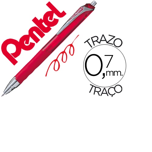 Roller KL257 Hyperg retrátil, Vermelho