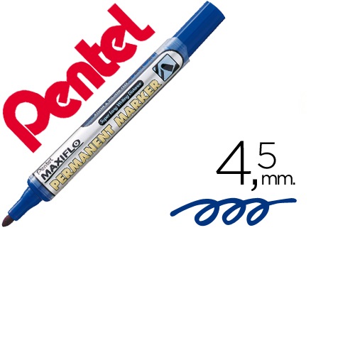 Marcador NLF50 Maxiflo permanente, Azul