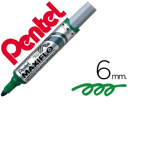 Marcador MWL5M Maxiflo quadro branco, Verde