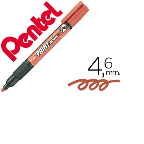 Marcador MMP20 Paint vidro e plástico, Laranja