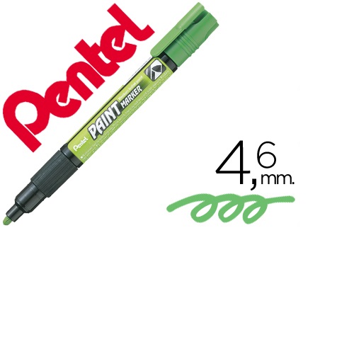 Marcador MMP20 Paint vidro e plástico, Verde claro