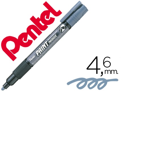 Marcador MMP20 Paint vidro e plástico, Cinza