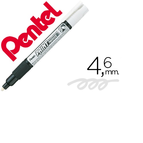 Marcador MMP20 Paint vidro e plástico, Branco