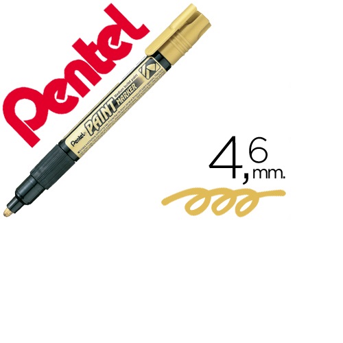 Marcador MMP20 Paint vidro e plástico, Ouro