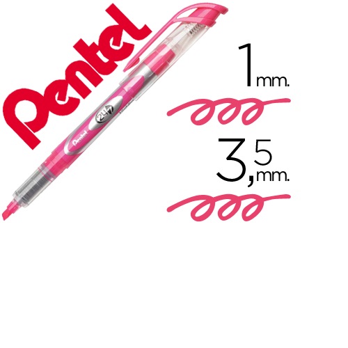 Marcador SL12 fluorescente, Rosa