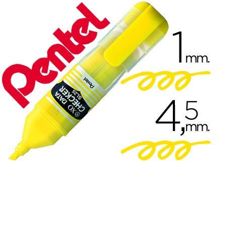 Marcador SL25 fluorescente, Amarelo