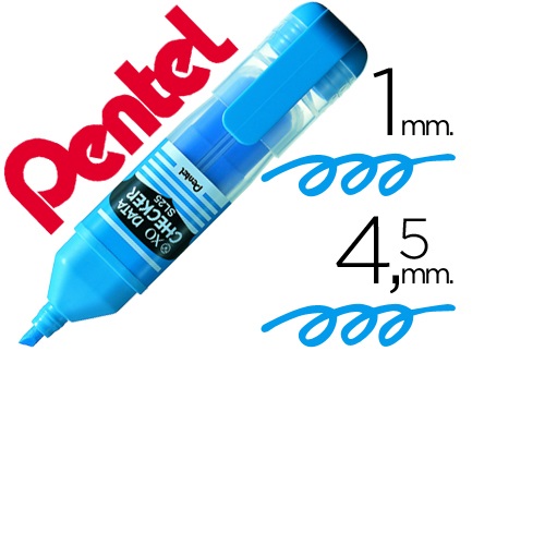 Marcador SL25 fluorescente, Azul