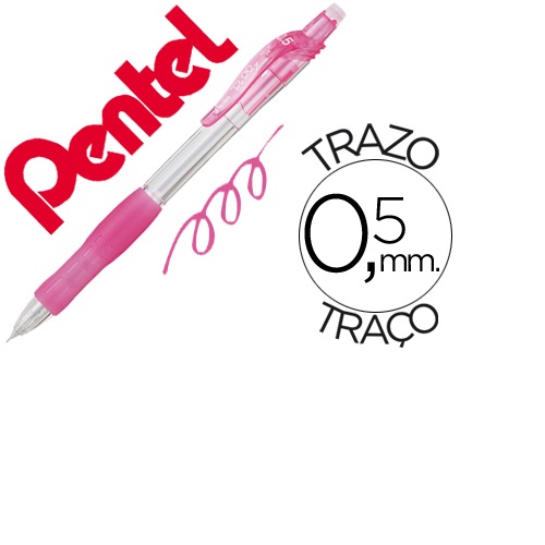 Lapiseira AZ135 Rolly, Rosa
