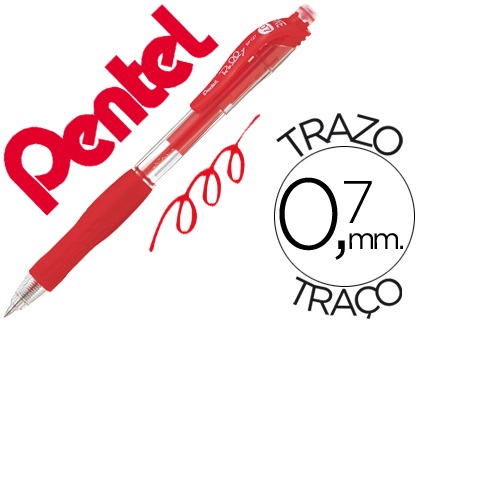 Esferográfica BP127 Rolly, Vermelho