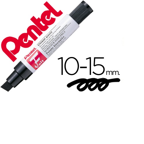 Marcador M180 Jumbo permanente, Preto